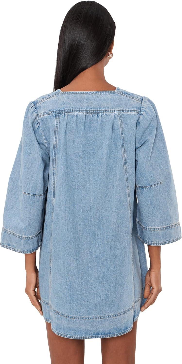 image:imageFree People Womens Goldie Baloon SleeveCelestial Blue