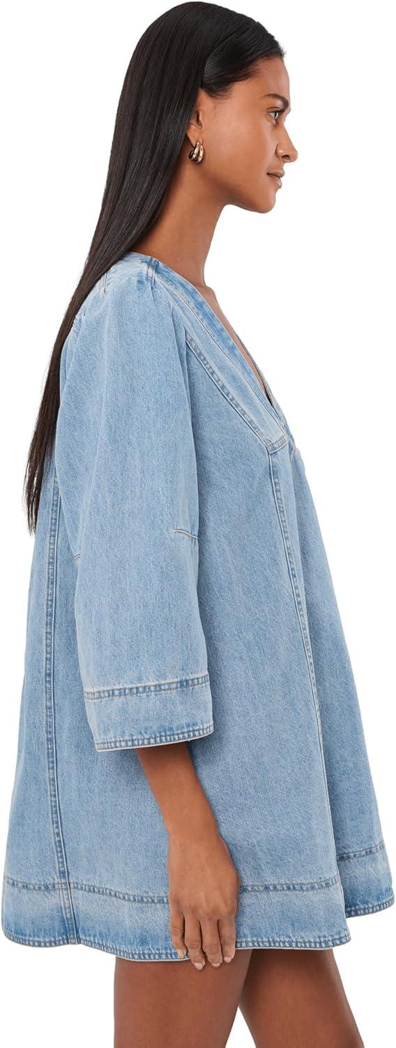 image:imageFree People Womens Goldie Baloon SleeveCelestial Blue