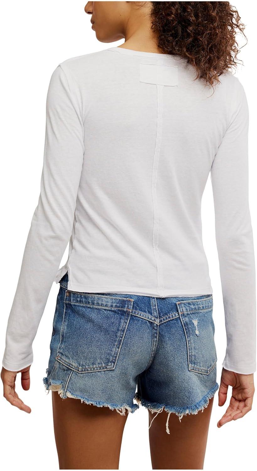 image:imageFree People Womens Nova Long Sleeve TeeIvory