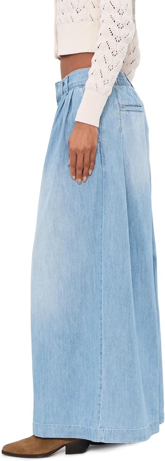 image:imageFree People Womens We The Free Scout WideLeg JeansCalifornia Blue