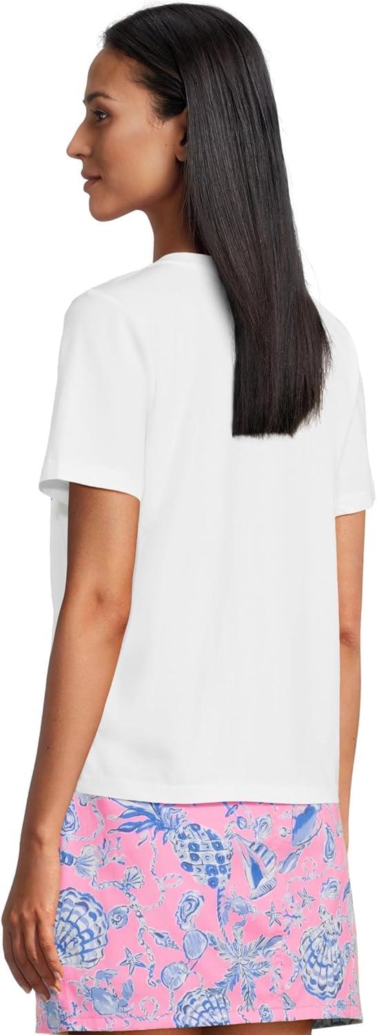 image:imageLilly Pulitzer Womens Barreto Knit TopMulti Sun Sea Motifs Graphic