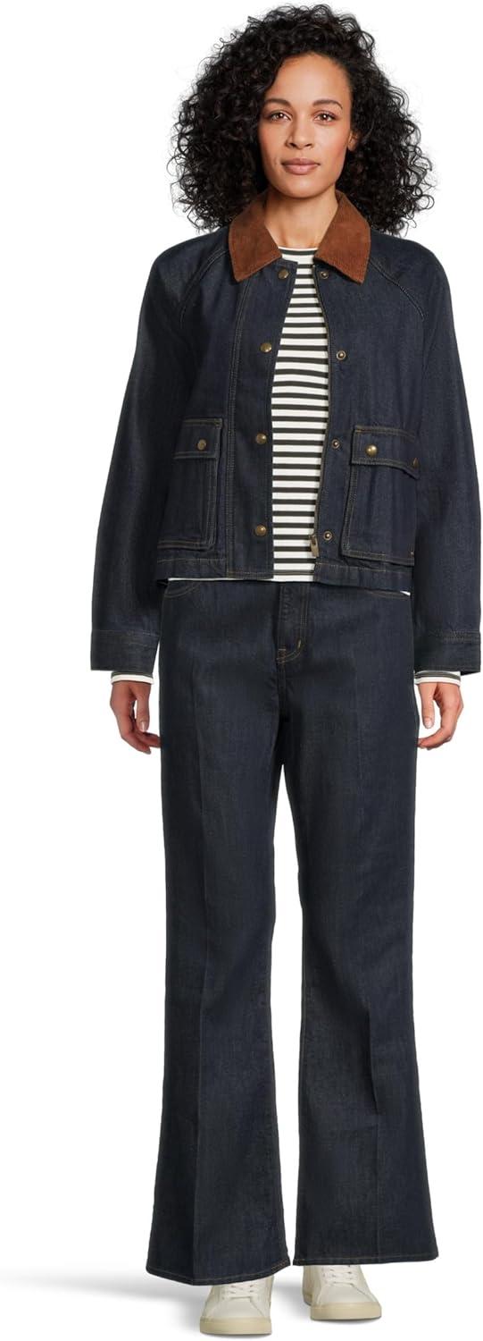 image:imageMadewell Womens Easy Puff Long Sleeve StripeLighthouse