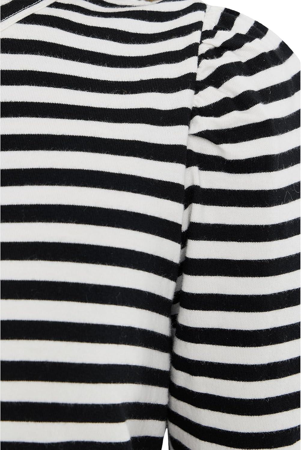 image:imageMadewell Womens Easy Puff Long Sleeve StripeLighthouse