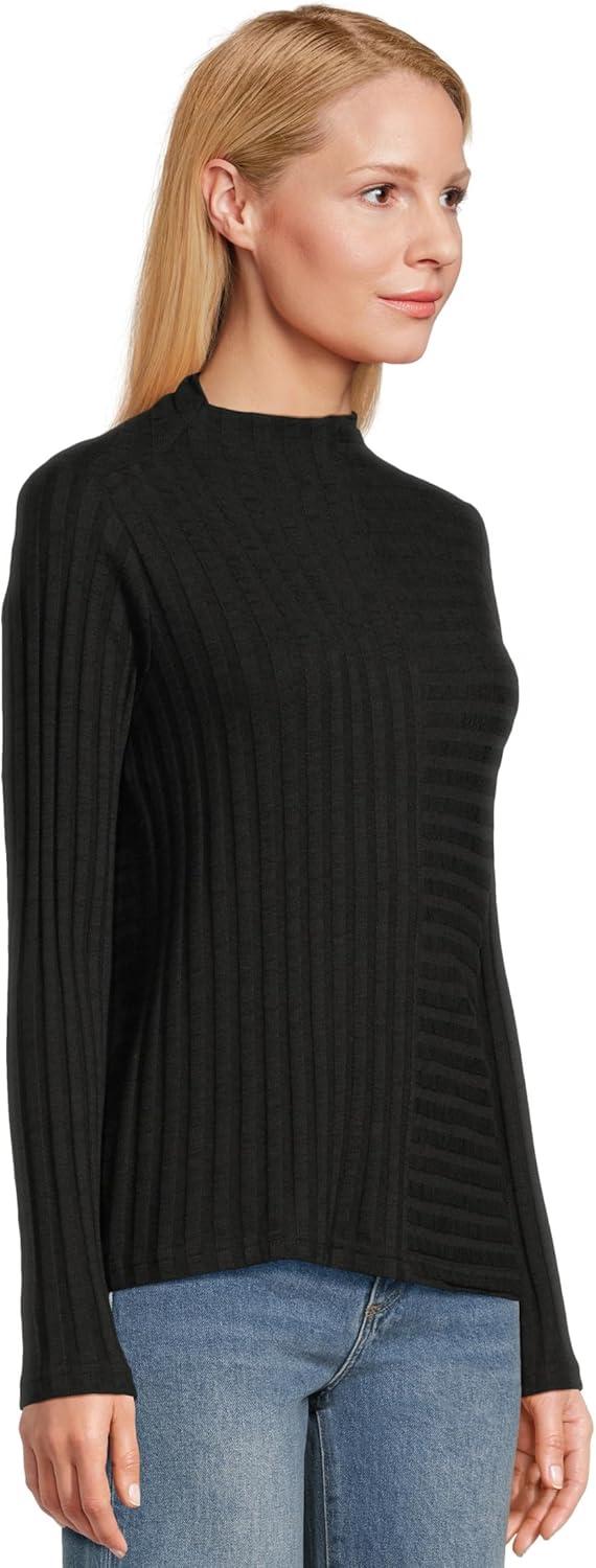 image:imageMichael Stars Womens Asher Mock NeckBlack