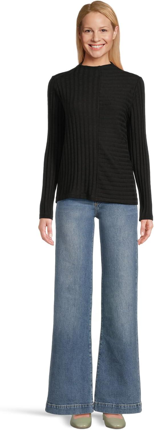 image:imageMichael Stars Womens Asher Mock NeckBlack