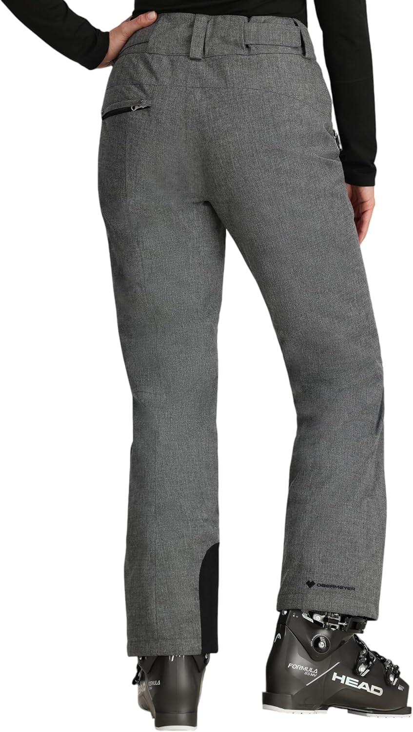 image:imageObermeyer womens Malta PantPantsGrey Charcoal