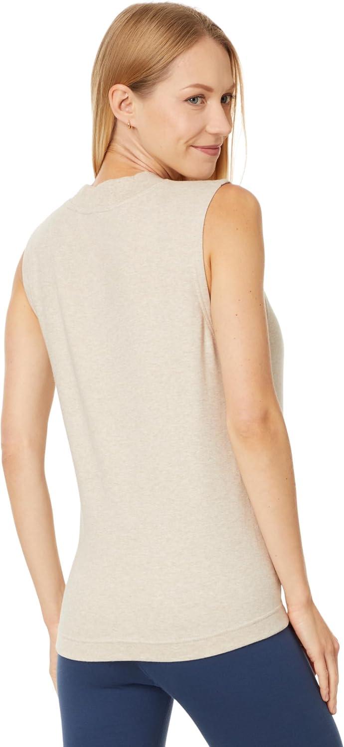 image:imagePact Womens Airplane Mock Neck ShellWheat Heather