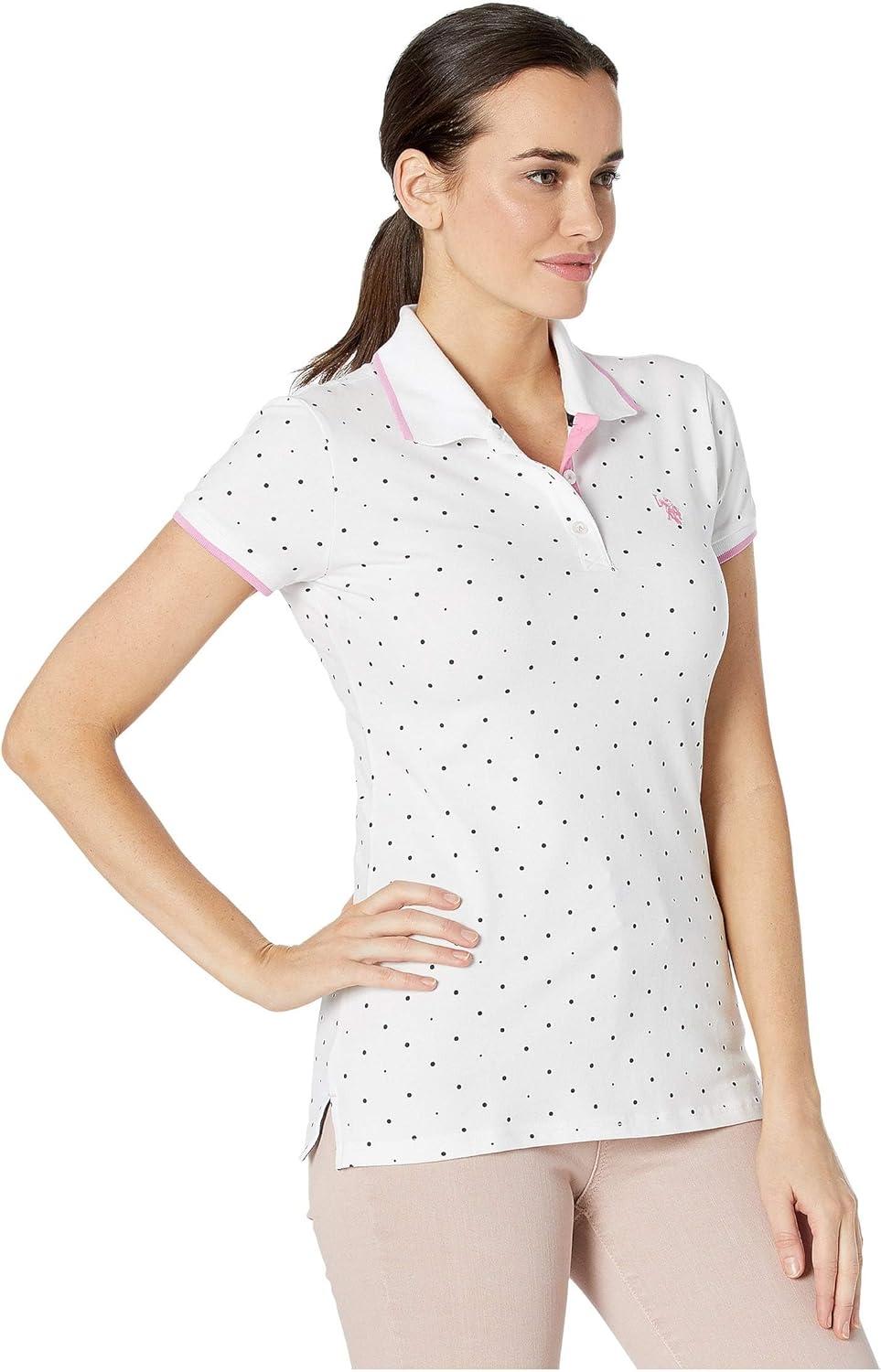 image:imagePolka Dot Polo ShirtOptic White 4969