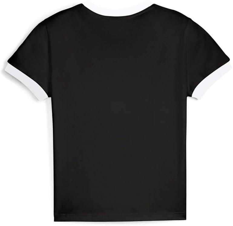 image:imagePuma Womens T7 Slim Fit TeePuma Black