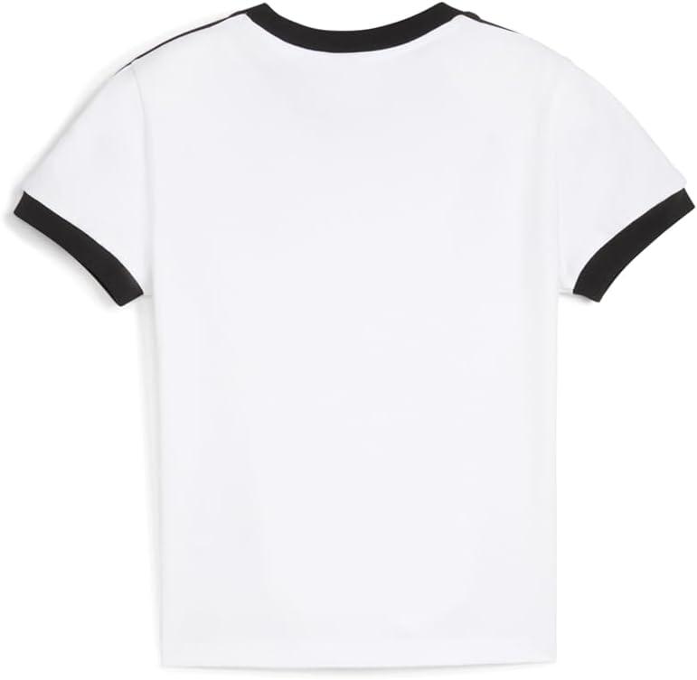 image:imagePuma Womens T7 Slim Fit TeePuma White