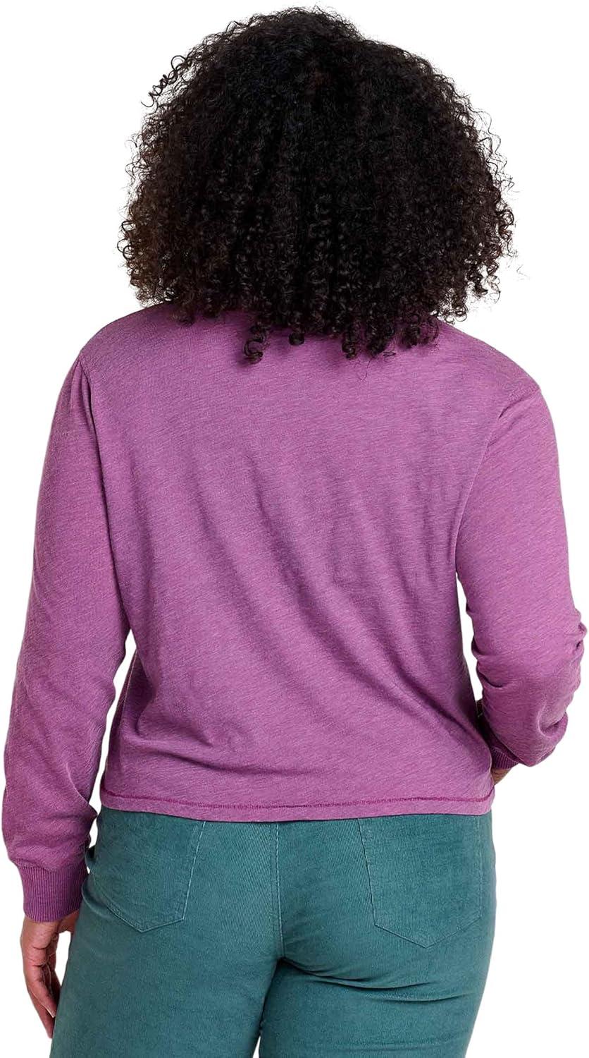 image:imageToadampCo Womens Boundless Jersey Long Sleeve TeeAcai