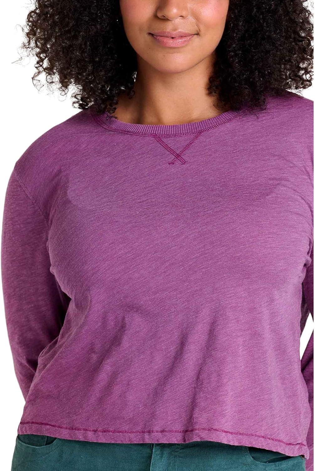 image:imageToadampCo Womens Boundless Jersey Long Sleeve TeeAcai
