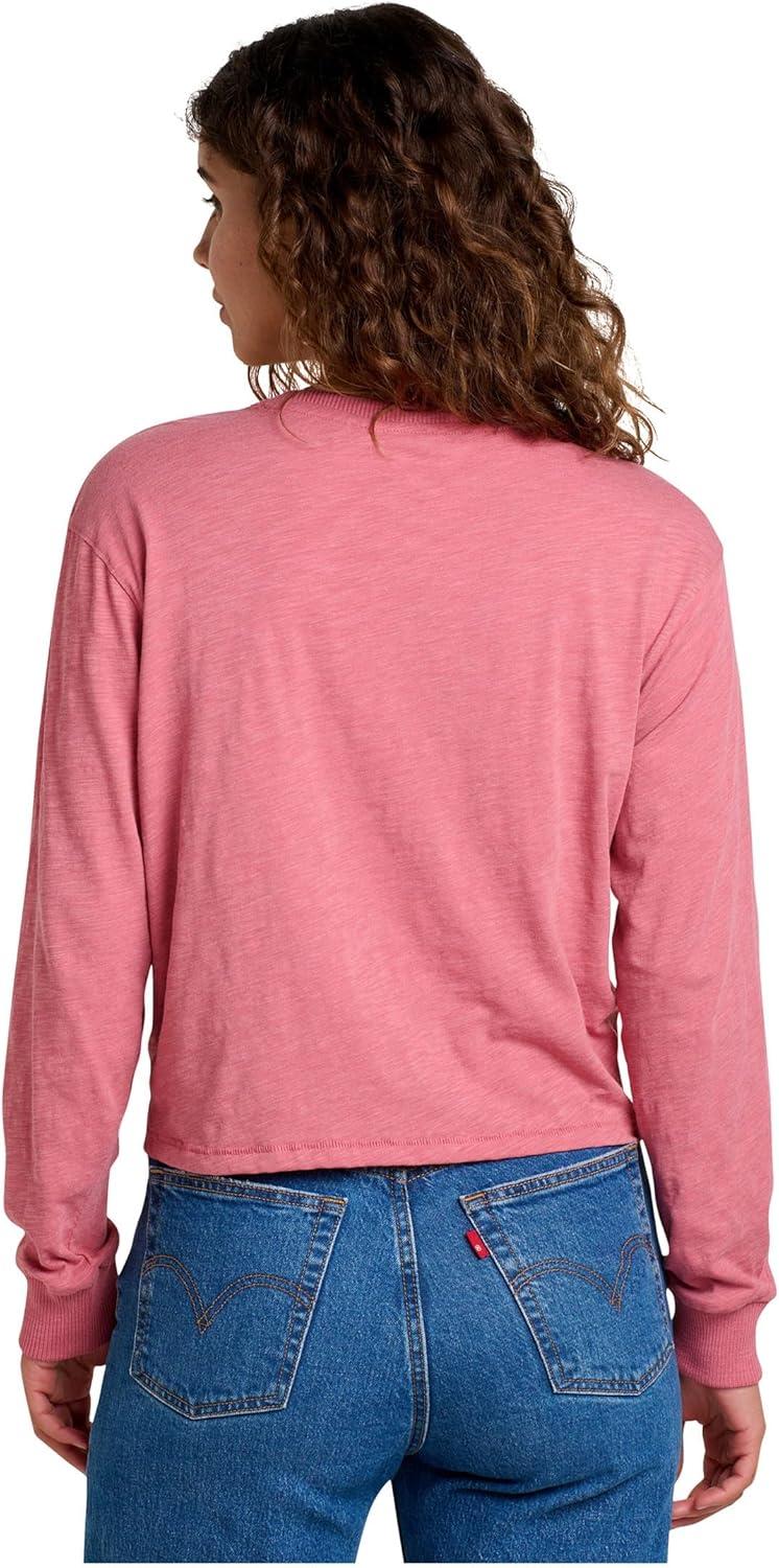 image:imageToadampCo Womens Boundless Jersey Long Sleeve TeeFlamingo