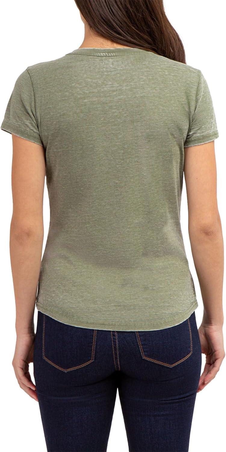 image:imageUS POLO ASSN BURNOUT TSHIRTCypress Olive