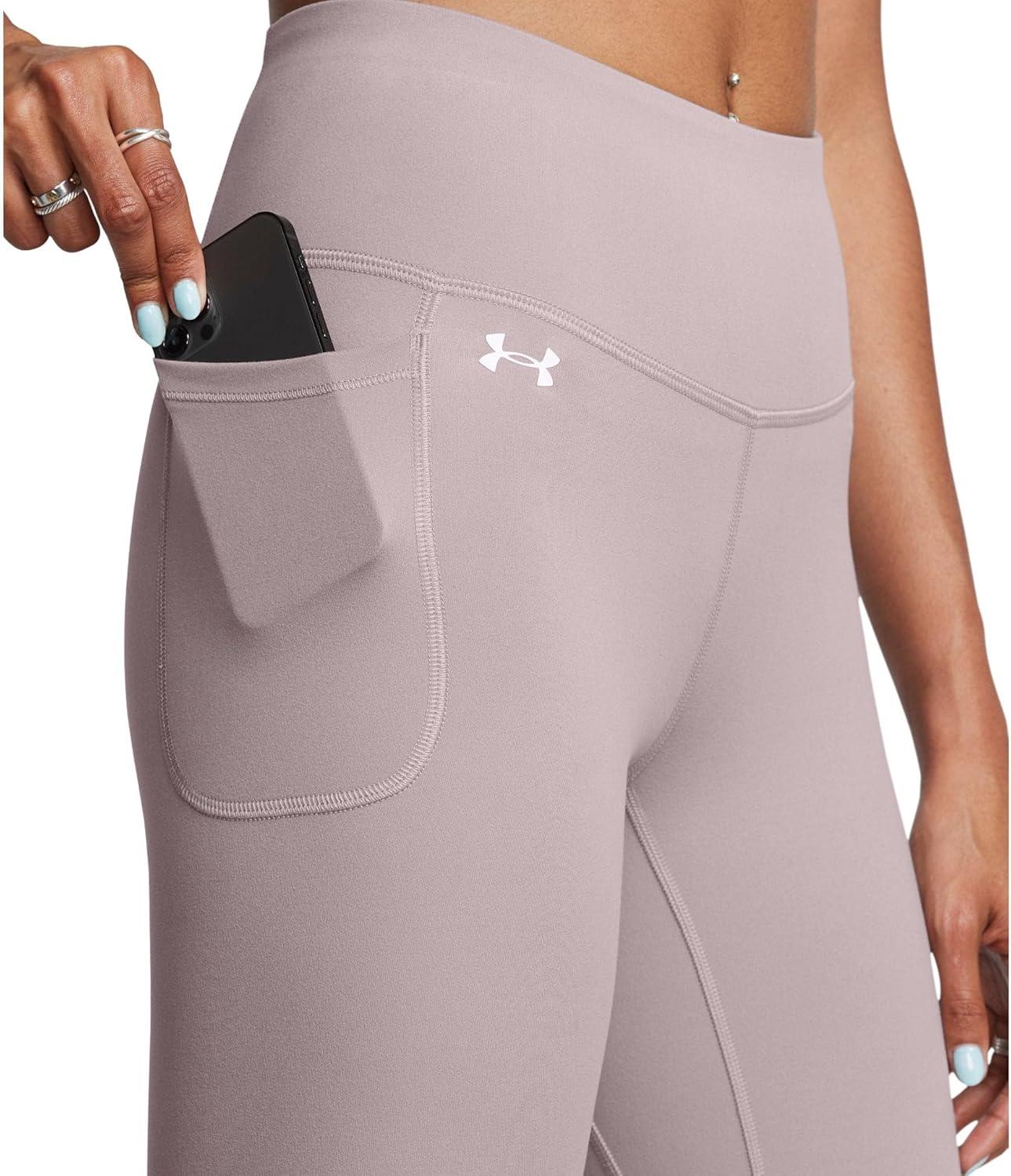 image:imageUnder Armour Womens Motion Leggings015 Tetra Gray White