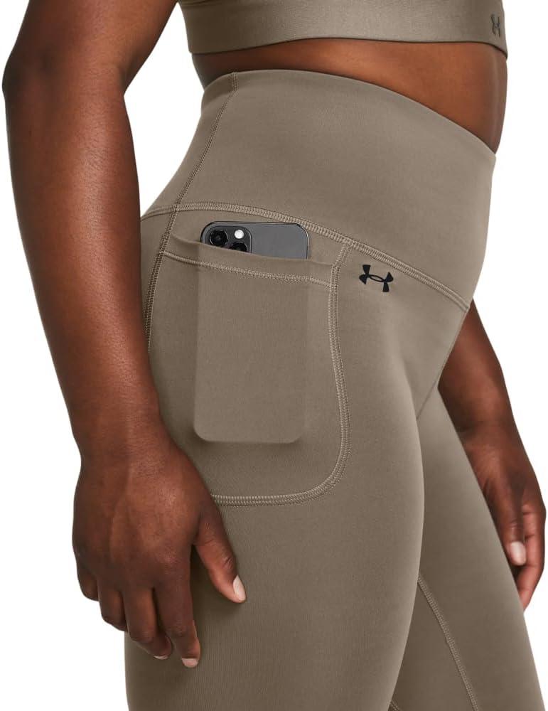 image:imageUnder Armour Womens Motion Leggings200 Taupe Dusk Black