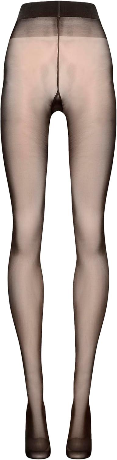 image:imageWolford Satin Touch 20 Denier Tights For Women Soft Satin Feel Sheer Hosiery ExtraWide Waistband Perfect for Any OccasionSteel