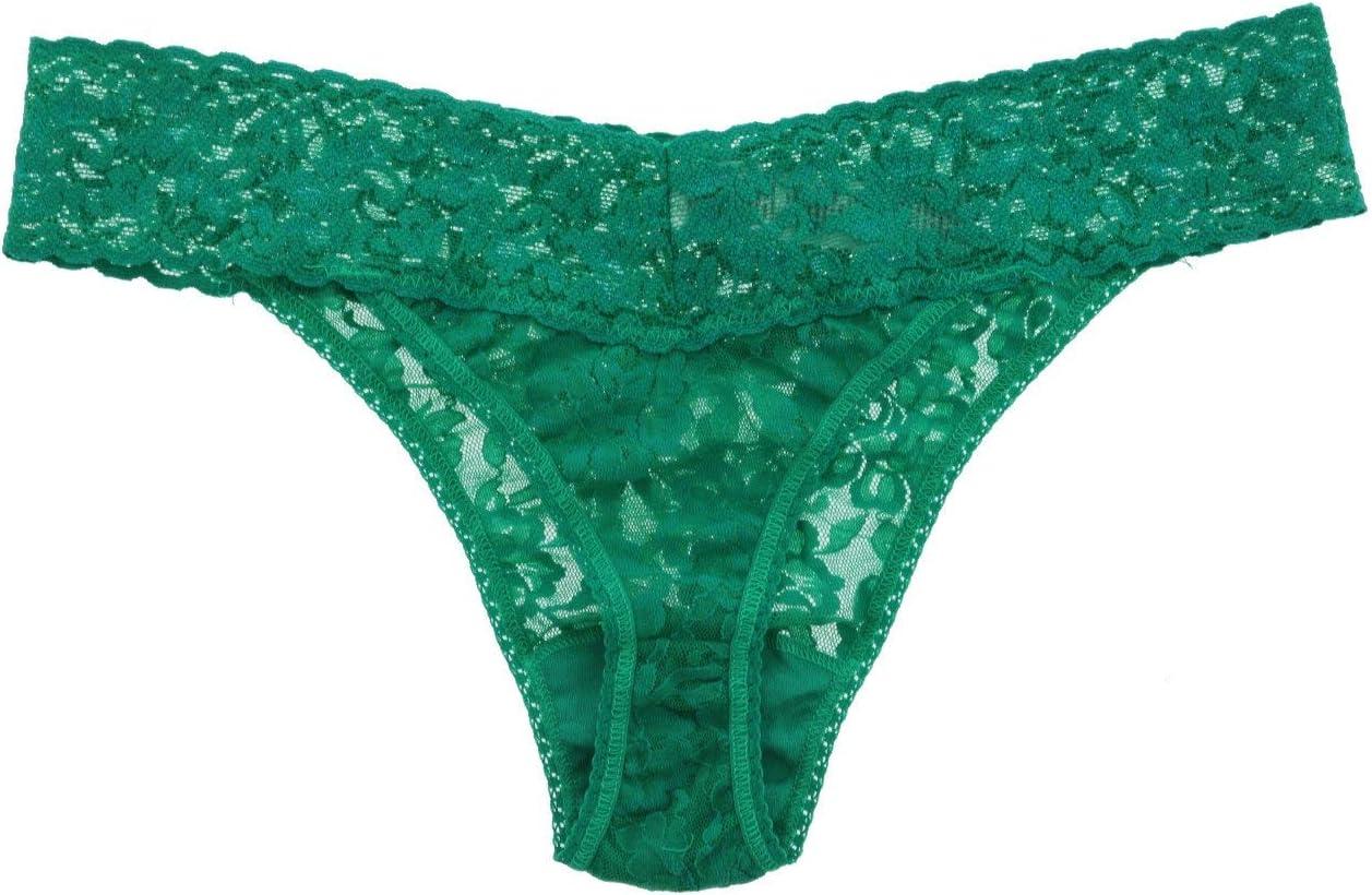 image:imagehanky panky Signature Lace Original Rise Thong One Size 414Malachite