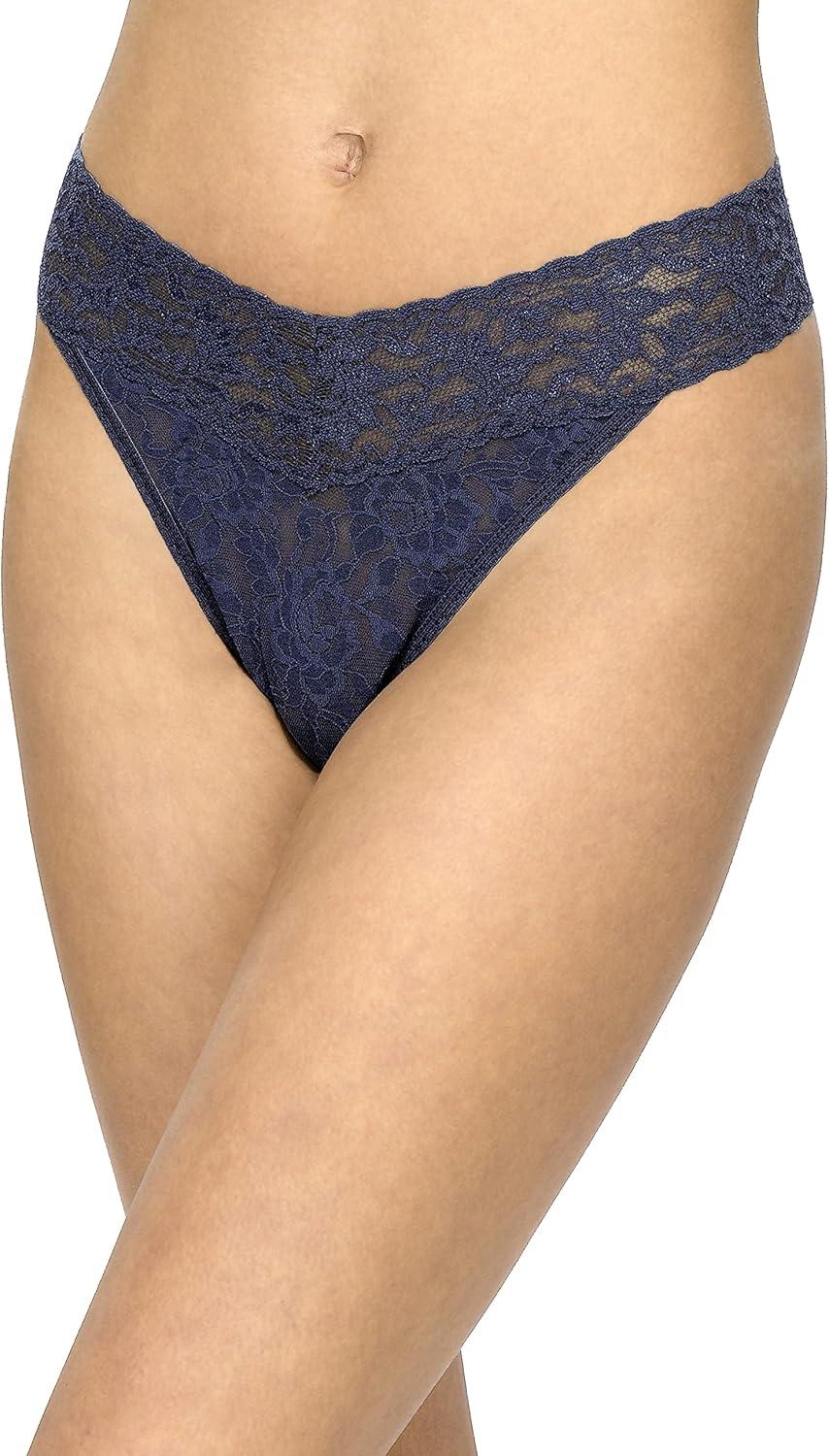 image:imagehanky panky Signature Lace Original Rise Thong One Size 414Navy