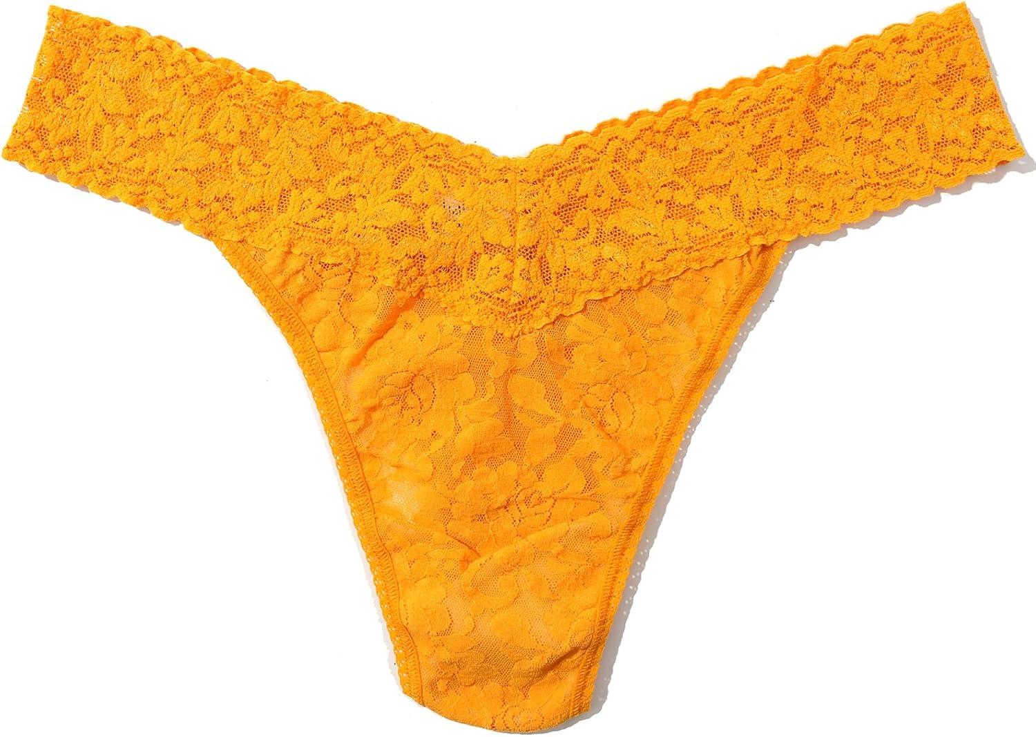 image:imagehanky panky Signature Lace Original Rise Thong One Size 414Tuscan Sun