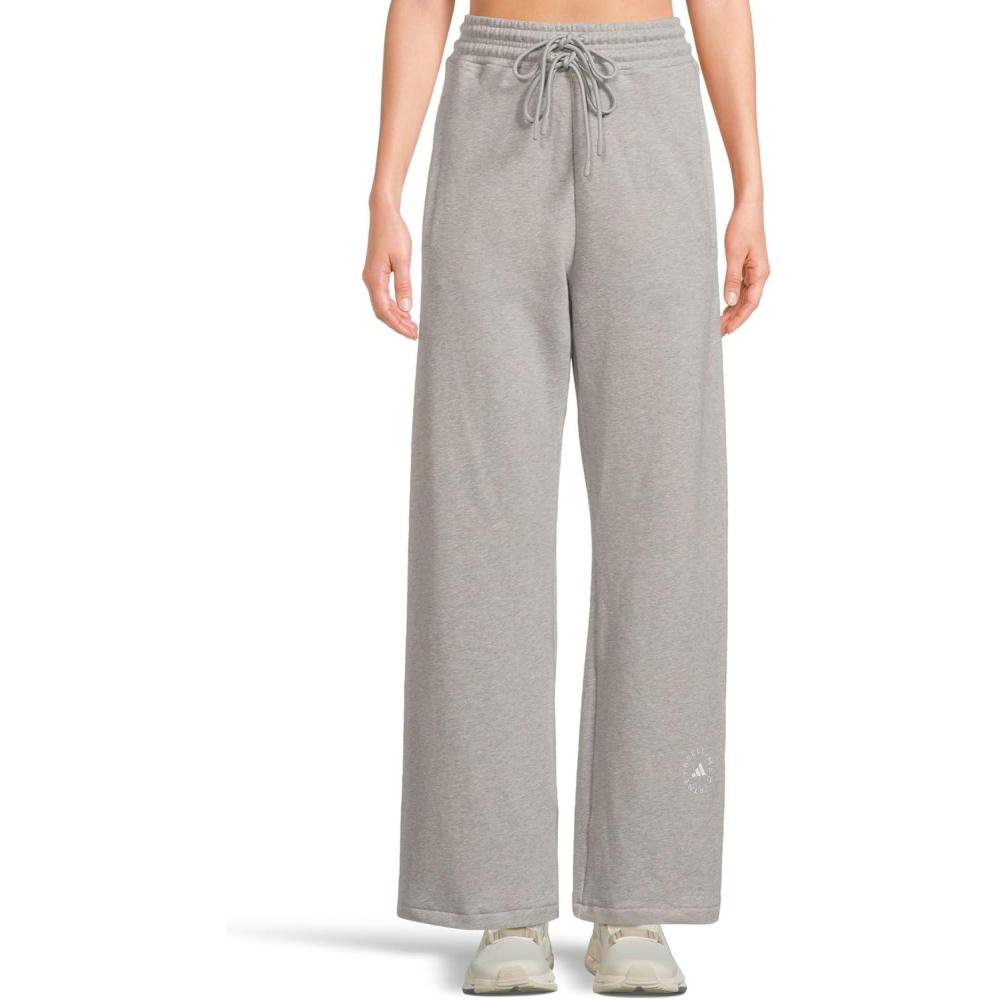 image:imageAdidas Womens by Stella McCartney Straight Leg PantsMedium Grey Heather