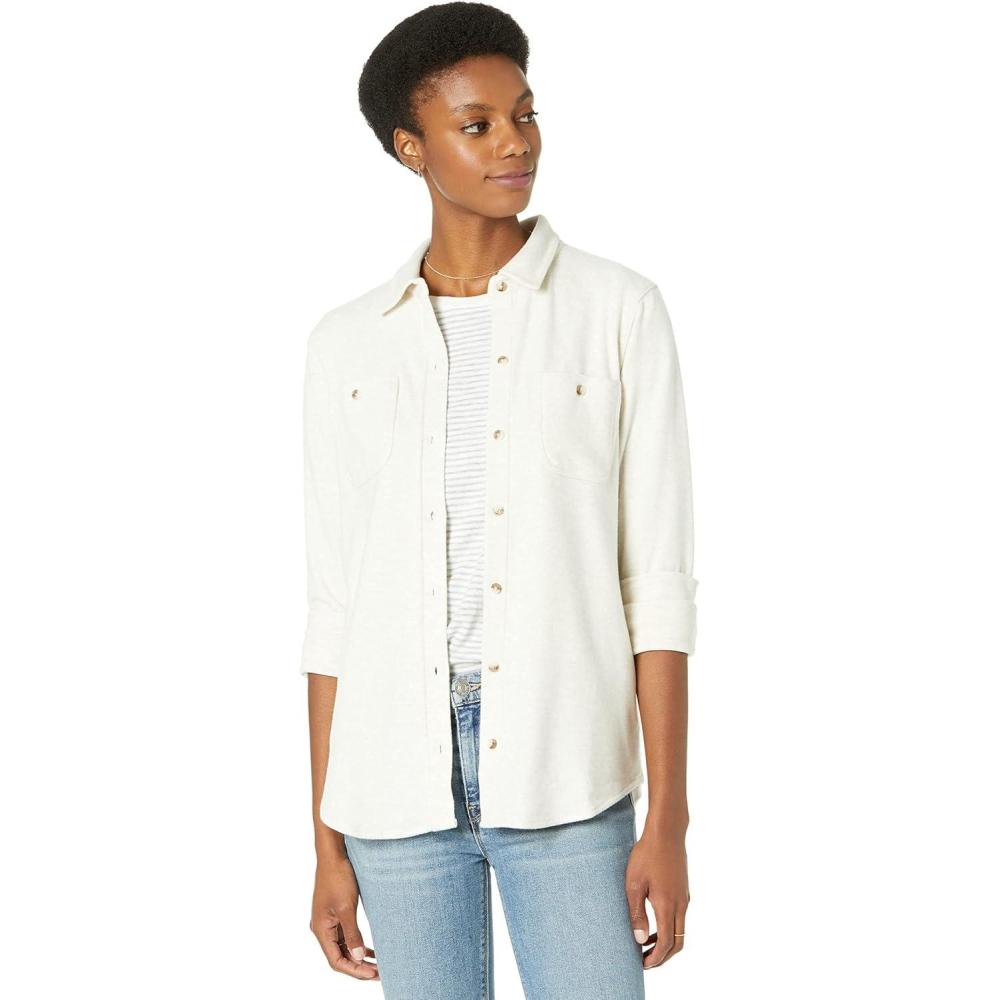 image:imageFaherty Womens Legend Sweater ShirtOffwhite