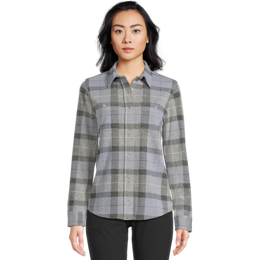 image:imageFaherty Womens Legend Sweater ShirtTrue North Plaid