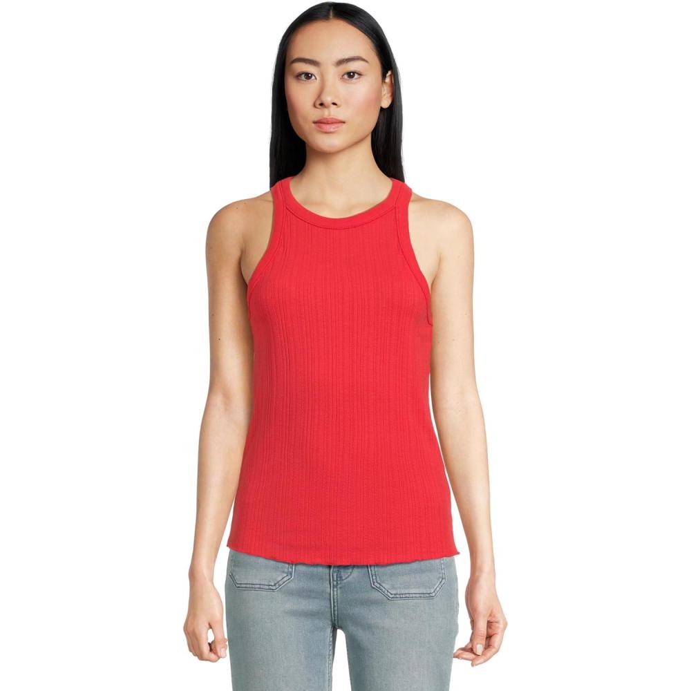 image:imageFaherty Womens Paradise Pointelle TankTomato