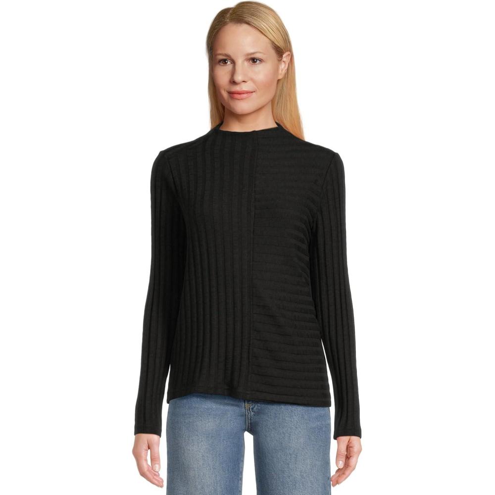 image:imageMichael Stars Womens Asher Mock NeckBlack
