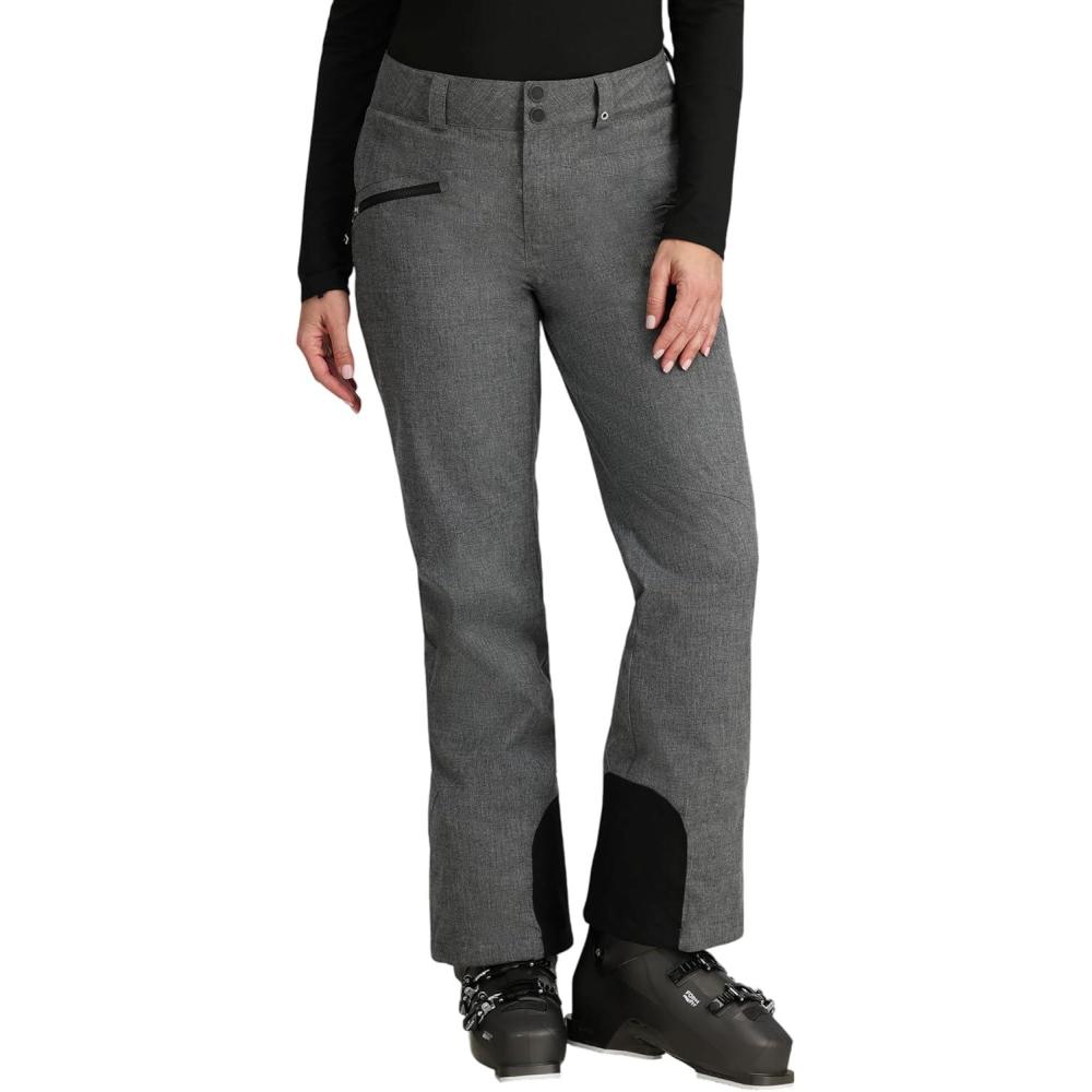 image:imageObermeyer womens Malta PantPantsGrey Charcoal