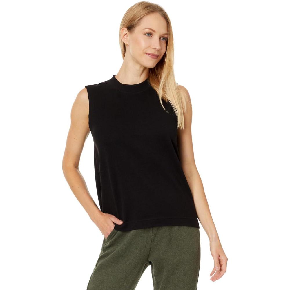 image:imagePact Womens Airplane Mock Neck ShellBlack