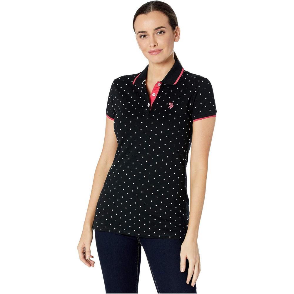 image:imagePolka Dot Polo ShirtAnthracite 4969