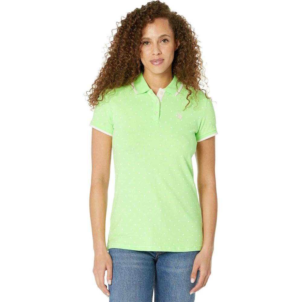 image:imagePolka Dot Polo ShirtParadise Mint