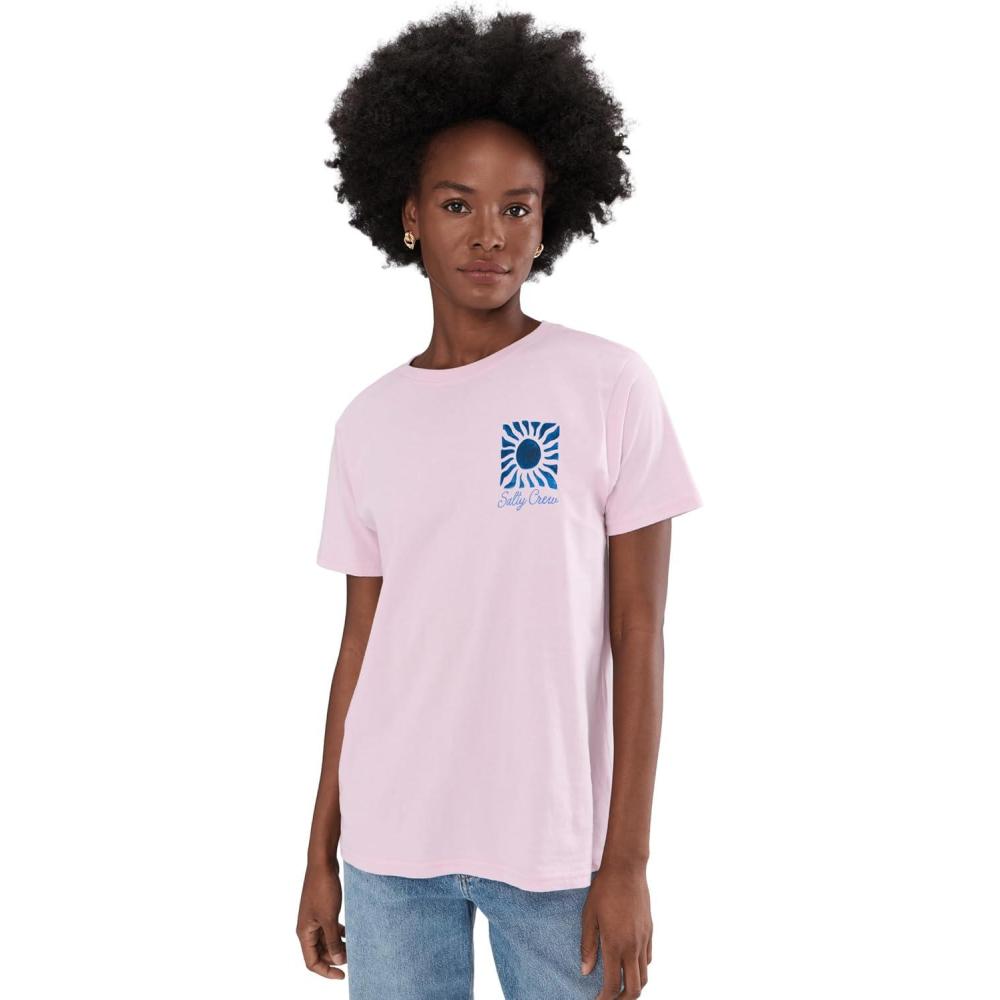 image:imageSalty Crew Womens Sunblock Bf TeePink