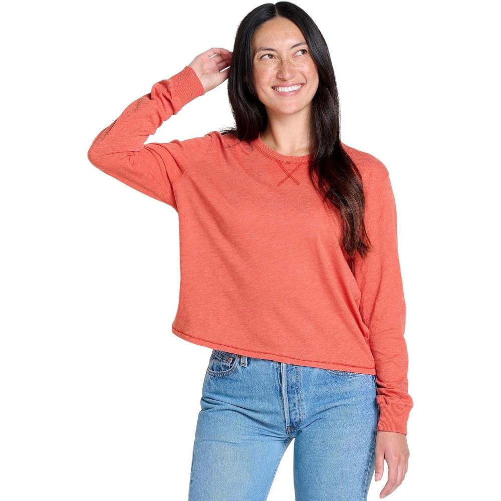 image:imageToadampCo Womens Boundless Jersey Long Sleeve TeeHarvest