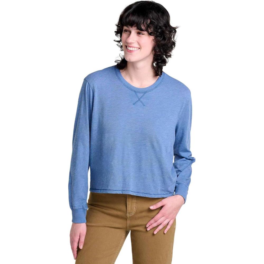 image:imageToadampCo Womens Boundless Jersey Long Sleeve TeeKyanite