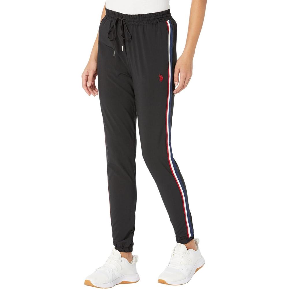 image:imageUS POLO ASSN Sidetape Joggers Black MD