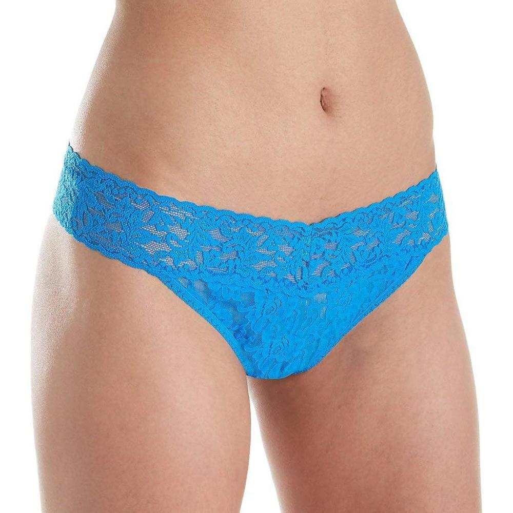 image:imagehanky panky Signature Lace Original Rise Thong One Size 414Azure