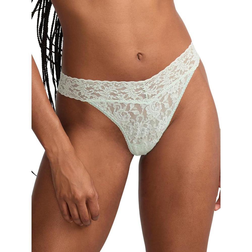 image:imagehanky panky Signature Lace Original Rise Thong One Size 414Low Tide