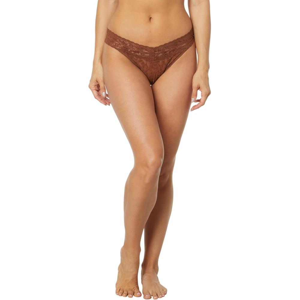 image:imagehanky panky Signature Lace Original Rise Thong One Size 414Macchiato