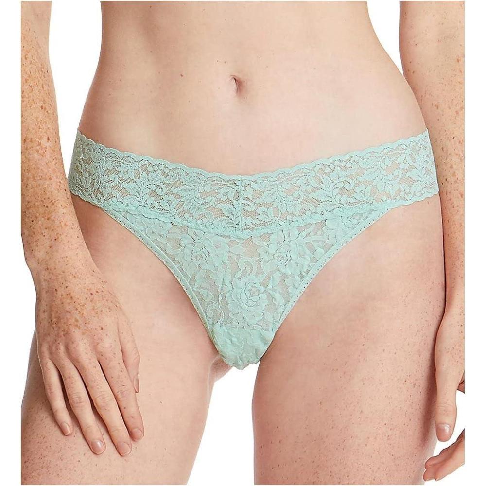 image:imagehanky panky Signature Lace Original Rise Thong One Size 414Mint Sprig
