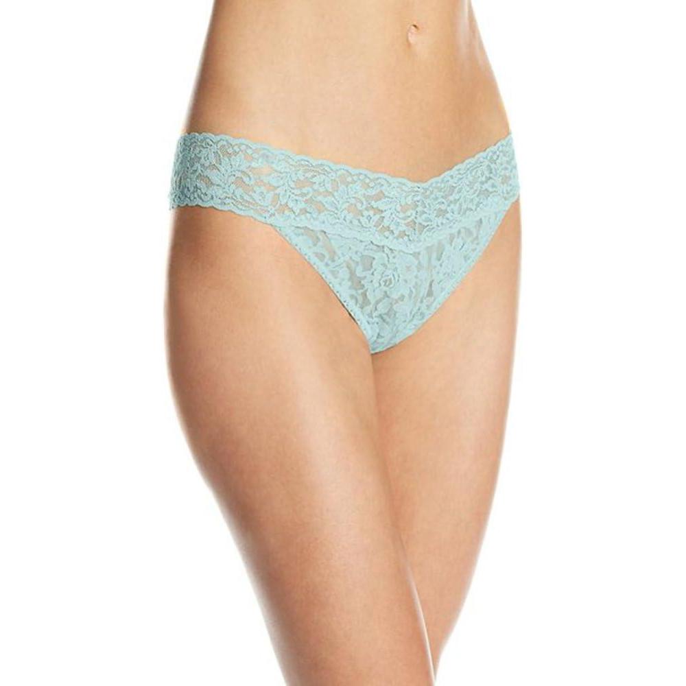 image:imagehanky panky Signature Lace Original Rise Thong One Size 414Pistachio