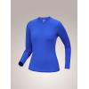 Arc’teryx Rho Crew Neck LS Women’s | Lightweight Microfleece Thermal Base Layer for Women, Moisture Wicking Tops for Hiking(Vitality)