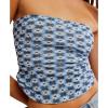 Free People Women’s Boulevard Tube-Printed(Blue Vista Combo)