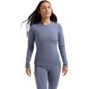 Arc’teryx Rho Crew Neck LS Women’s | Lightweight Microfleece Thermal Base Layer for Women, Moisture Wicking Tops for Hiking(Stratus)