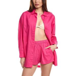 Alexa Top Sunset Stripes(Bright Fuchsia)