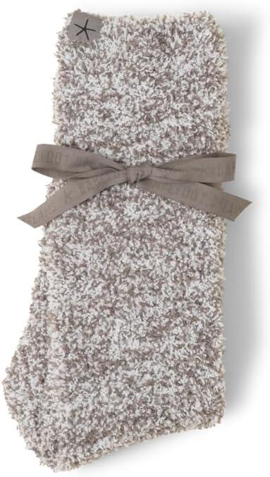 image:imageBarefoot Dreams Womens Cozychic Heathered SocksCharcoalwhite