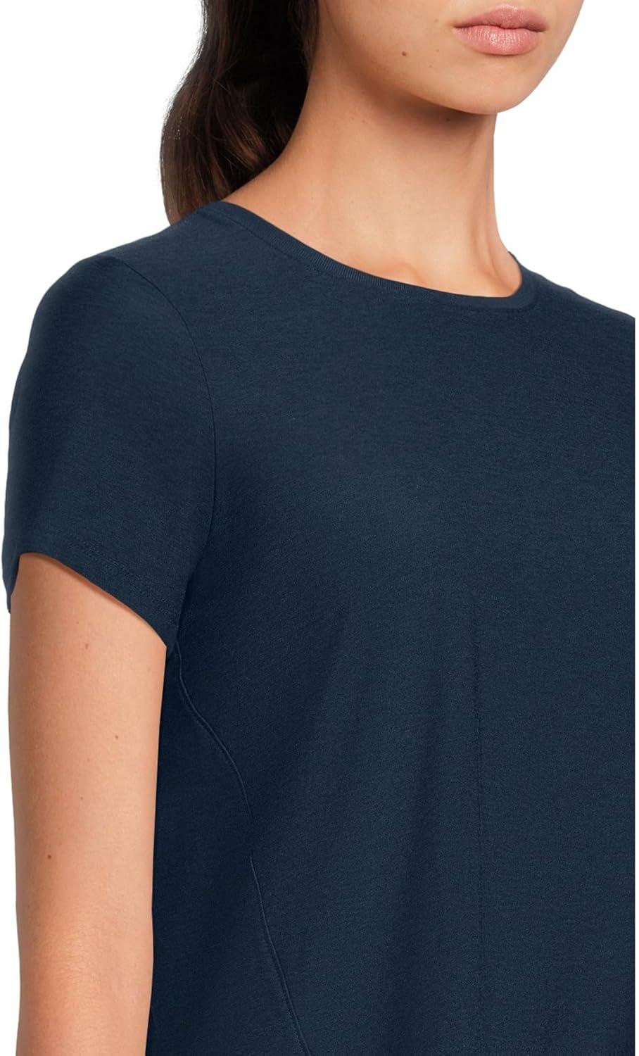 image:imageBeyond Yoga Womens Featherweight Supreme Cropped TeeNocturnal Navy