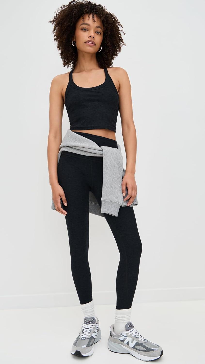 image:imageBeyond Yoga Womens Spacedye on The Up Cropped TankDarkest Night