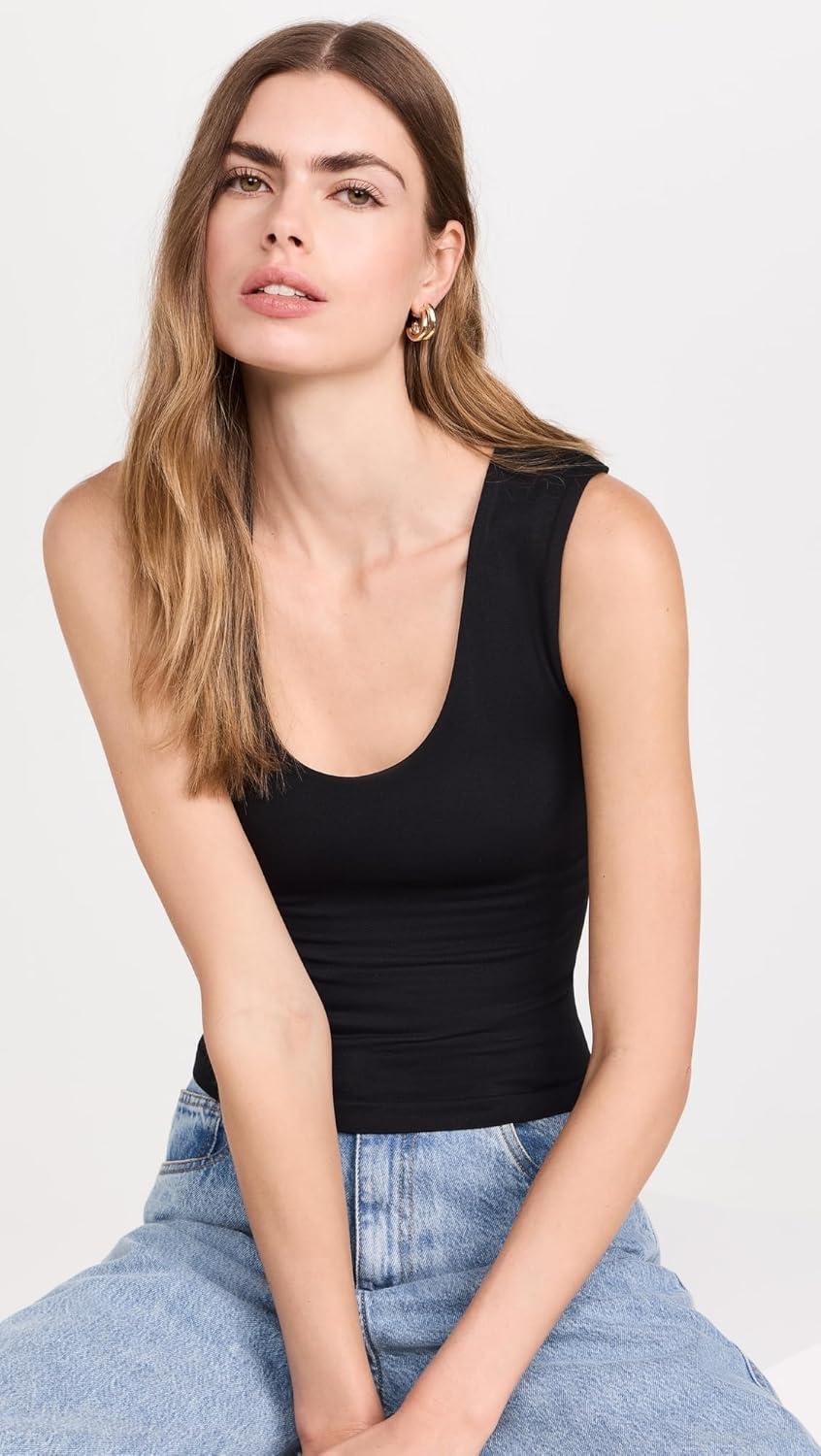 image:imageFree People Womens Clean Lines Muscle CamiBlack